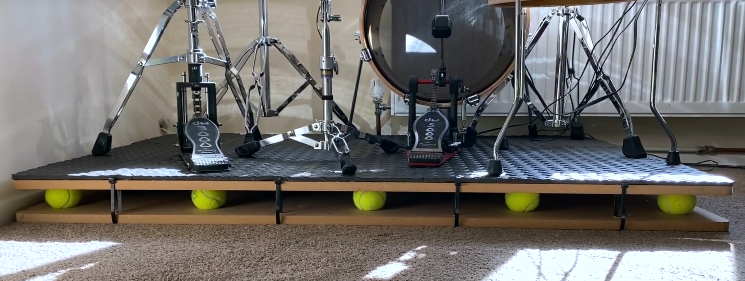 DIY Tennis Ball Drum Riser How I Built Mine!, 50% OFF